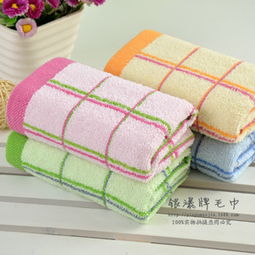 毛巾廠家直銷 高品質大方格方塊毛巾，日用百貨批發優選